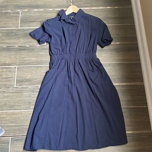 Tahari Dress Dark Blue size 6